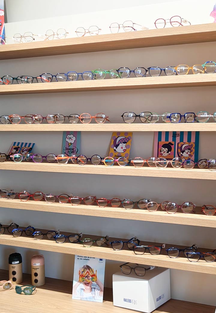 Une sélection de lunettes pour les enfants